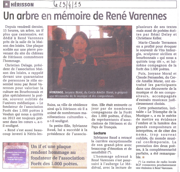 claude fernandez Le Cendre