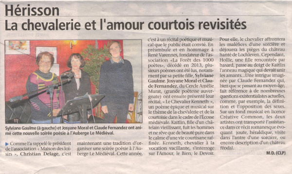récital Hérisson